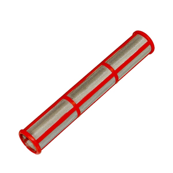 Bedford Precision Outlet Filter, 200 Mesh, Long, Red for Graco 244066